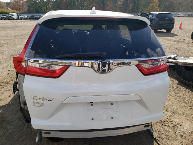 5J6RW1H85KA001738 - 2019 HONDA CR-V EXL WHITE photo 6