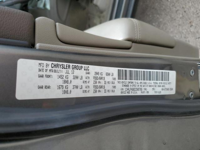 1C4RJFAG8DC505789 - 2013 JEEP GRAND CHER LAREDO 石墨色 照片 13