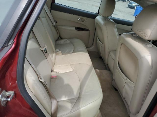 2G4WD582381189269 - 2008 BUICK LACROSSE CXL MAROON photo 10