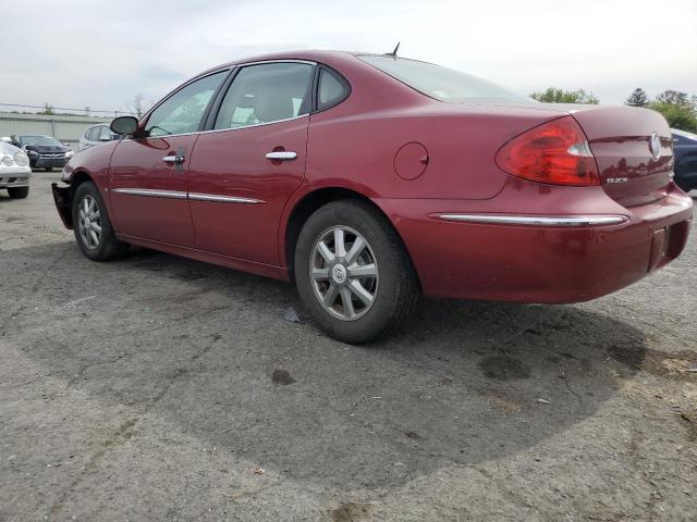 2G4WD582381189269 - 2008 BUICK LACROSSE CXL MAROON photo 2