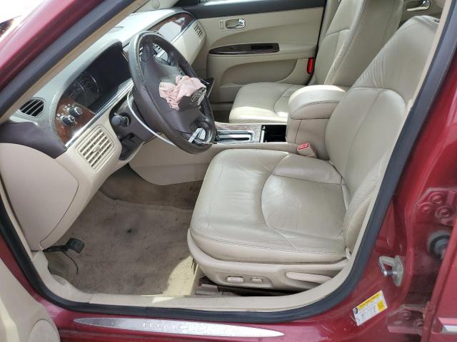 2G4WD582381189269 - 2008 BUICK LACROSSE CXL MAROON photo 7