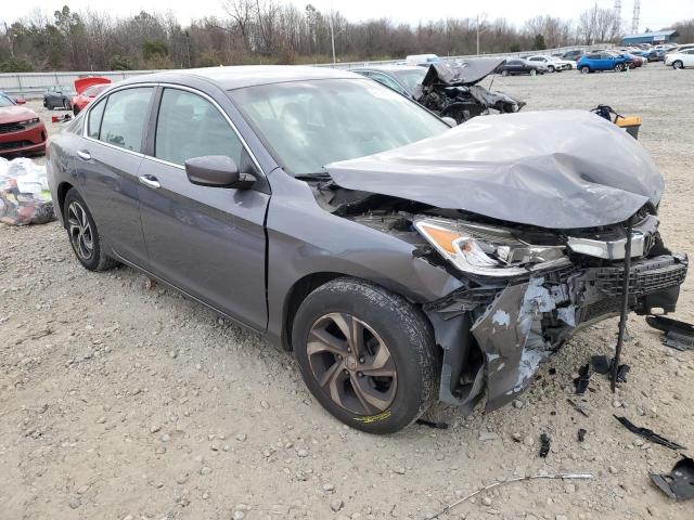 1HGCR2F32GA237126 - 2016 HONDA ACCORD LX GRAY photo 4