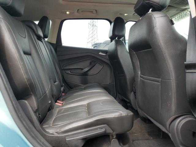 1FMCU0J90DUD07371 - 2013 FORD ESCAPE TITANIUM 青绿色 照片 11