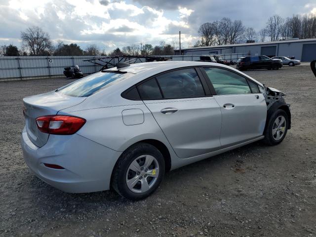 1G1BC5SM5H7112558 - 2017 CHEVROLET CRUZE LS SILVER photo 3