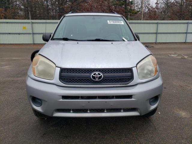 JTEHD20V756036962 - 2005 TOYOTA RAV4 SILVER photo 5