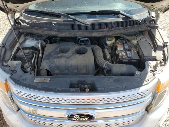 1FM5K7D99EGA12319 - 2014 FORD EXPLORER XLT 白色 照片 12