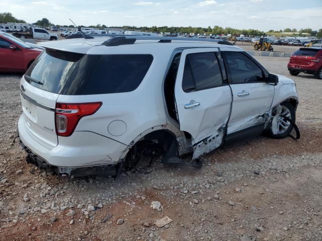 1FM5K7D99EGA12319 - 2014 FORD EXPLORER XLT 白色 照片 3