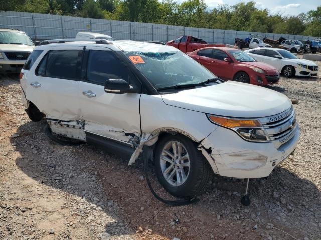 1FM5K7D99EGA12319 - 2014 FORD EXPLORER XLT 白色 照片 4