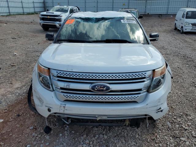 1FM5K7D99EGA12319 - 2014 FORD EXPLORER XLT 白色 照片 5