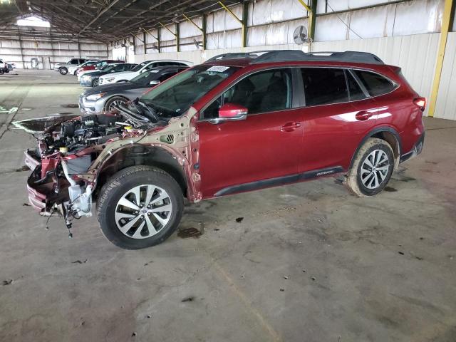 4S4BTACC3L3103410 - 2020 SUBARU OUTBACK PREMIUM RED photo 1