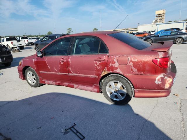 1NXBR32E76Z666858 - 2006 TOYOTA COROLLA CE Rojo foto 2