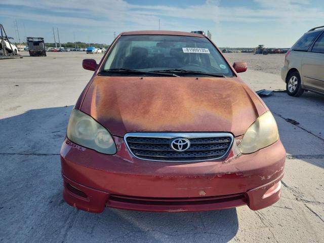 1NXBR32E76Z666858 - 2006 TOYOTA COROLLA CE Rojo foto 5