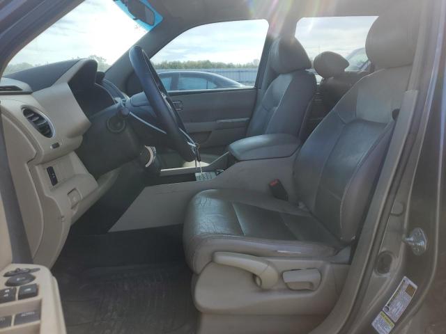 5FNYF48269B009783 - 2009 HONDA PILOT LX CHARCOAL photo 7