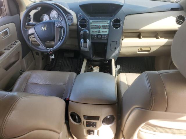 5FNYF48269B009783 - 2009 HONDA PILOT LX CHARCOAL photo 8