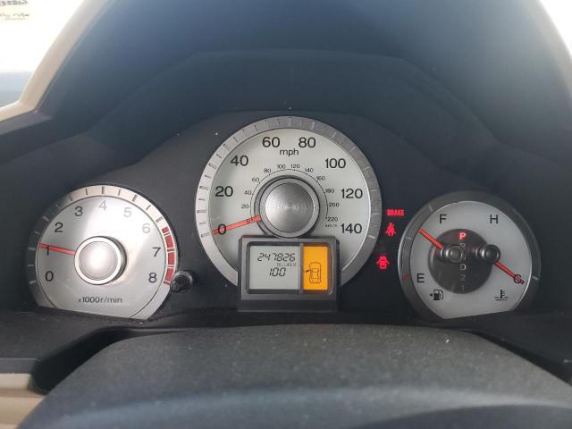 5FNYF48269B009783 - 2009 HONDA PILOT LX CHARCOAL photo 9