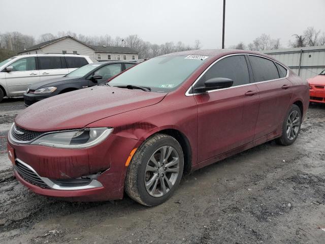 1C3CCCAB6FN616453 - 2015 CHRYSLER 200 LIMITED RED photo 1