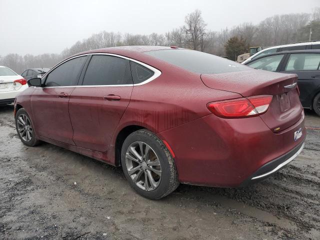 1C3CCCAB6FN616453 - 2015 CHRYSLER 200 LIMITED RED photo 2