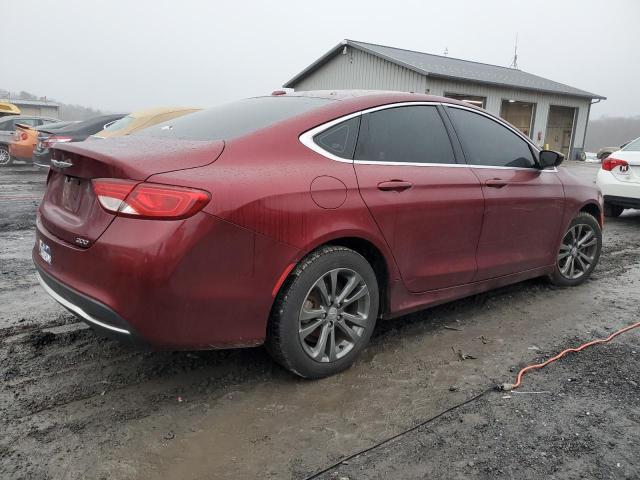 1C3CCCAB6FN616453 - 2015 CHRYSLER 200 LIMITED RED photo 3