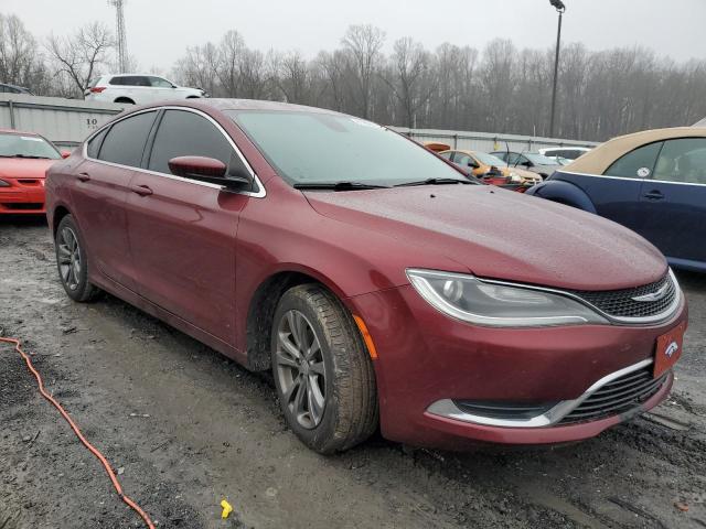 1C3CCCAB6FN616453 - 2015 CHRYSLER 200 LIMITED RED photo 4