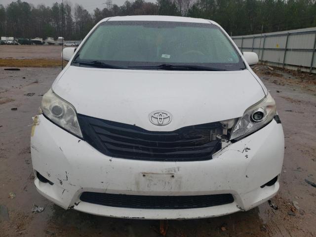 5TDKK3DCXES411046 - 2014 TOYOTA SIENNA LE WHITE photo 5