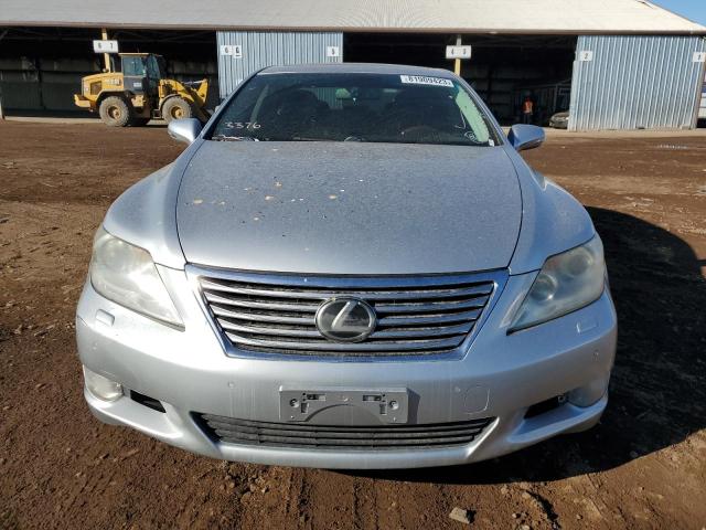 JTHGL5EF4A5040469 - 2010 LEXUS LS 460L SILVER photo 5