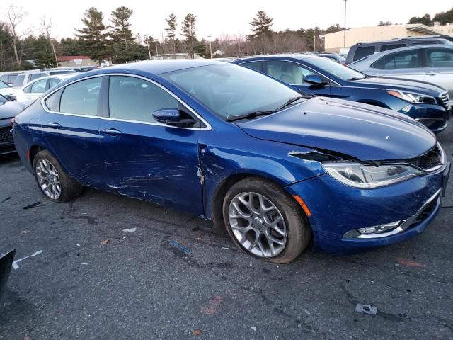 1C3CCCEG6FN584254 - 2015 CHRYSLER 200 C BLUE photo 4