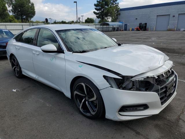 1HGCV1F32JA217388 - 2018 HONDA ACCORD SPORT Biały zdjęcie 4