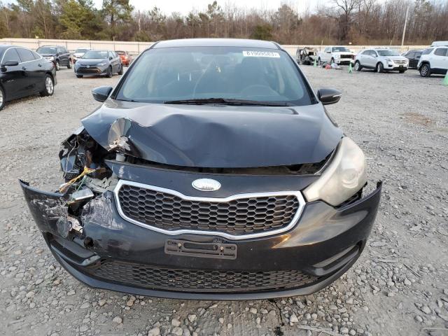 KNAFX4A67E5082154 - 2014 KIA FORTE LX BLACK photo 5