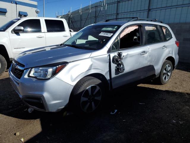 JF2SJABC8JH510703 - 2018 SUBARU FORESTER 2.5I SILVER photo 1