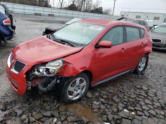 5Y2SP678X9Z445907 - 2009 PONTIAC VIBE RED photo 1