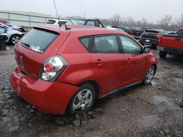 5Y2SP678X9Z445907 - 2009 PONTIAC VIBE RED photo 3