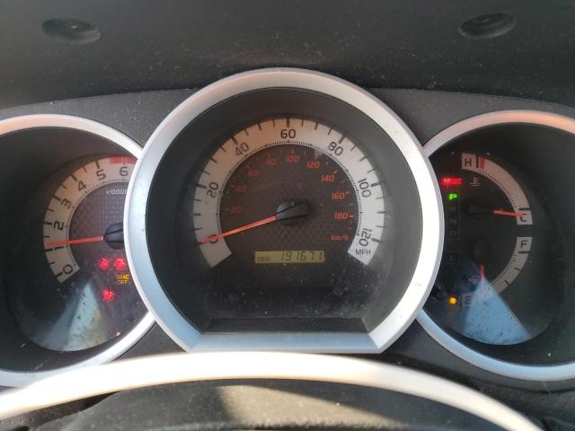 3TMLU4EN5CM103395 - 2012 TOYOTA TACOMA DOUBLE CAB WHITE photo 9