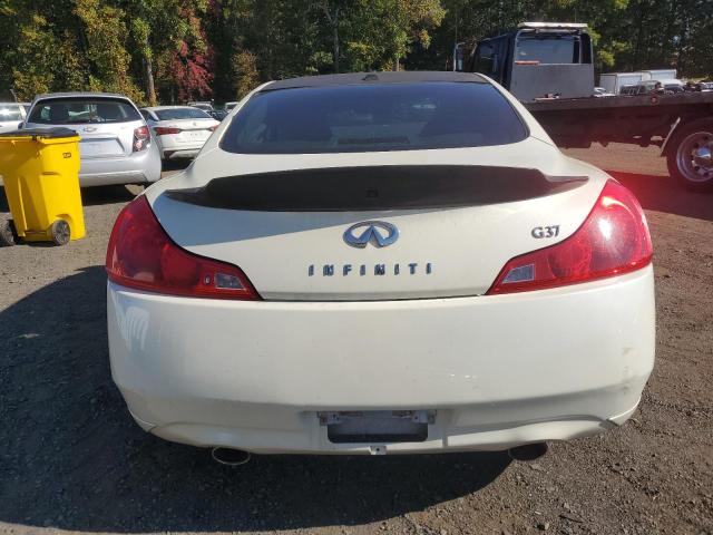 JNKCV64E98M109535 - 2008 INFINITI G37 BASE WHITE photo 6