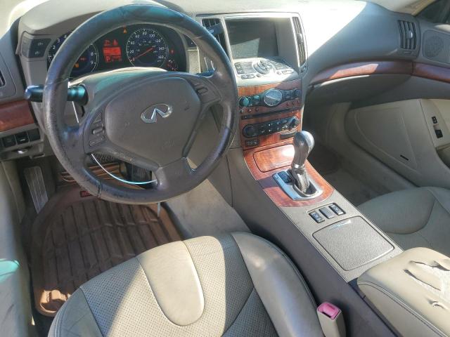 JNKCV64E98M109535 - 2008 INFINITI G37 BASE WHITE photo 8