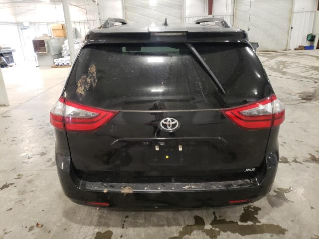 5TDYZ3DC3LS036183 - 2020 TOYOTA SIENNA XLE BLACK photo 6