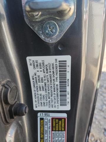 2HGFG3B89CH560109 - 2012 HONDA CIVIC EX Boz foto 13