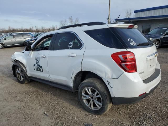 2GNALCEK9G1143980 - 2016 CHEVROLET EQUINOX LT WHITE photo 2