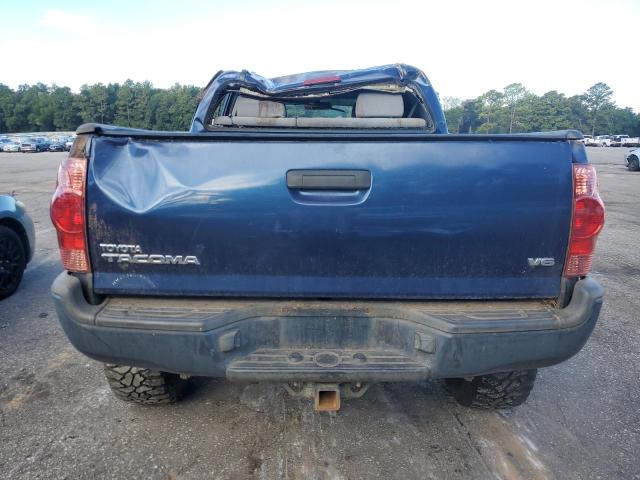 5TELU42N38Z485957 - 2008 TOYOTA TACOMA DOUBLE CAB 蓝色 照片 6