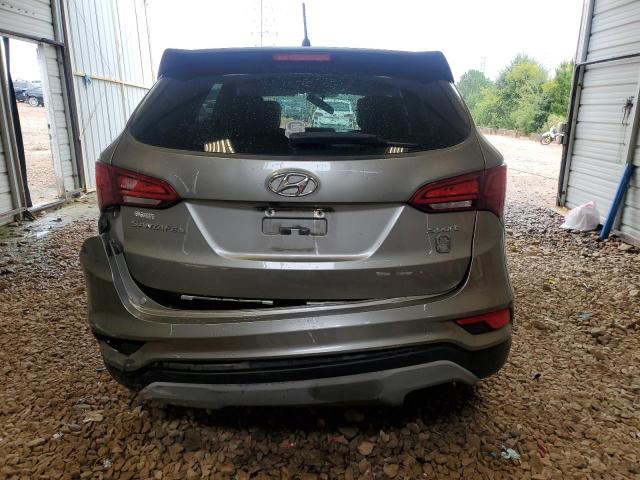 5XYZT3LB3JG567246 - 2018 HYUNDAI SANTA FE S GRAY photo 6