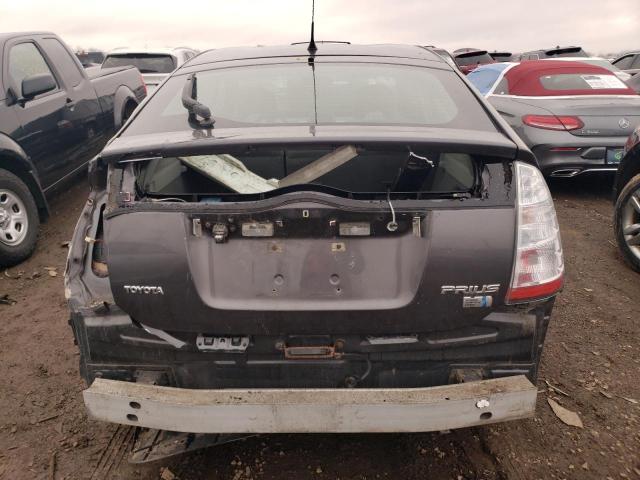 JTDKB20U483392265 - 2008 TOYOTA PRIUS GRAY photo 6