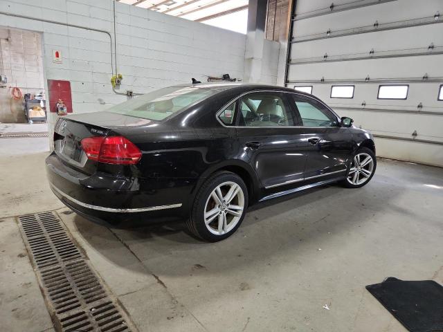 1VWCN7A30DC145895 - 2013 VOLKSWAGEN PASSAT SEL BLACK photo 3