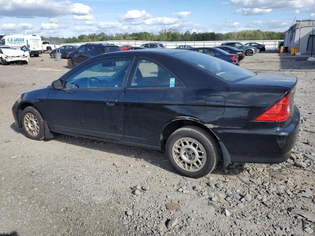 1HGEM21165L059669 - 2005 HONDA CIVIC DX VP BLACK photo 2