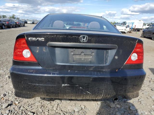 1HGEM21165L059669 - 2005 HONDA CIVIC DX VP BLACK photo 6