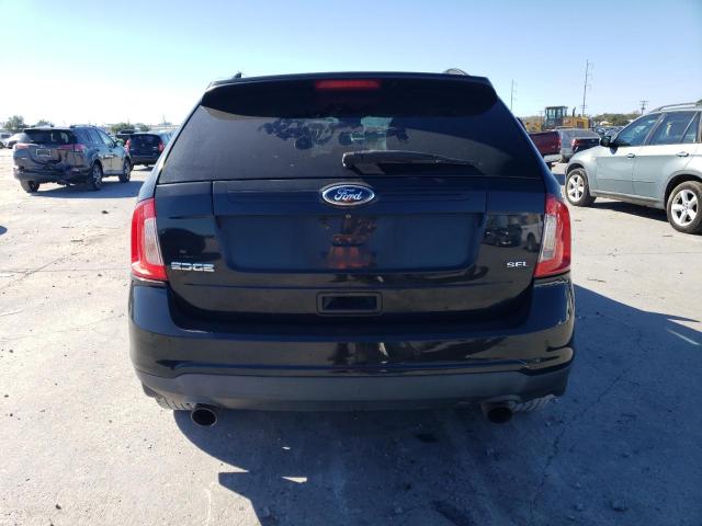 2FMDK3JC4EBB80980 - 2014 FORD EDGE SEL BLACK photo 6