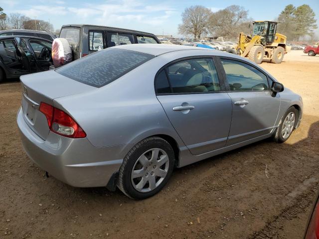 1HGFA16569L025479 - 2009 HONDA CIVIC LX SILVER photo 3