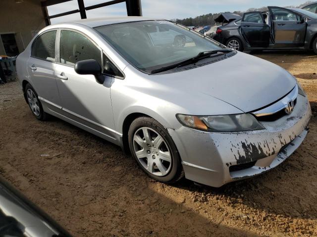 1HGFA16569L025479 - 2009 HONDA CIVIC LX SILVER photo 4