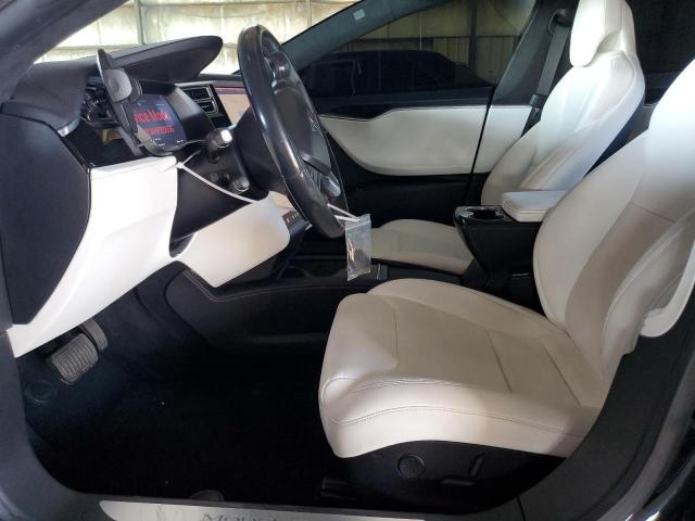 5YJSA1E14HF212698 - 2017 TESLA MODEL S BLACK photo 7