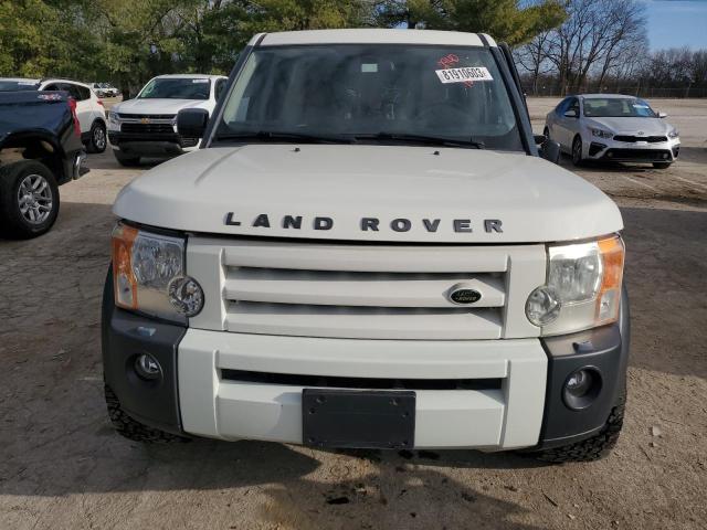 SALAE25457A422940 - 2007 LAND ROVER LR3 SE WHITE photo 5