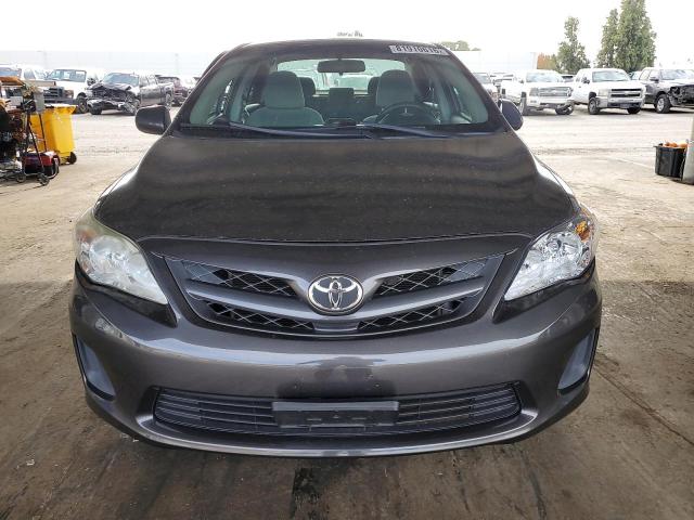 5YFBU4EE5CP038603 - 2012 TOYOTA COROLLA BASE Gris foto 5