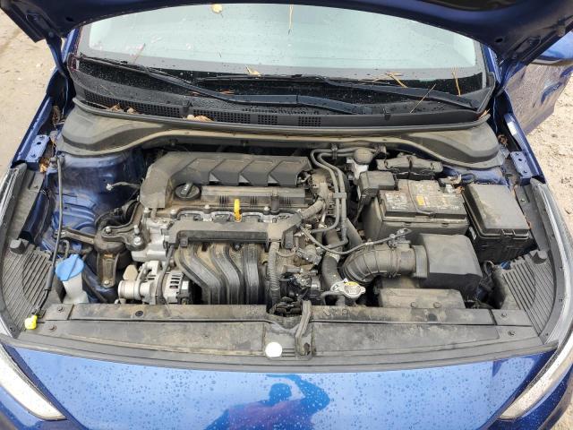 3KPC24A63ME150800 - 2021 HYUNDAI ACCENT SE BLUE photo 11